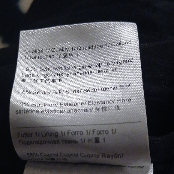 Escada Chic Black Dress with Gold Accents - Picture 4 of 5